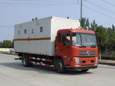 東風天錦單橋氣瓶運輸車廂式車